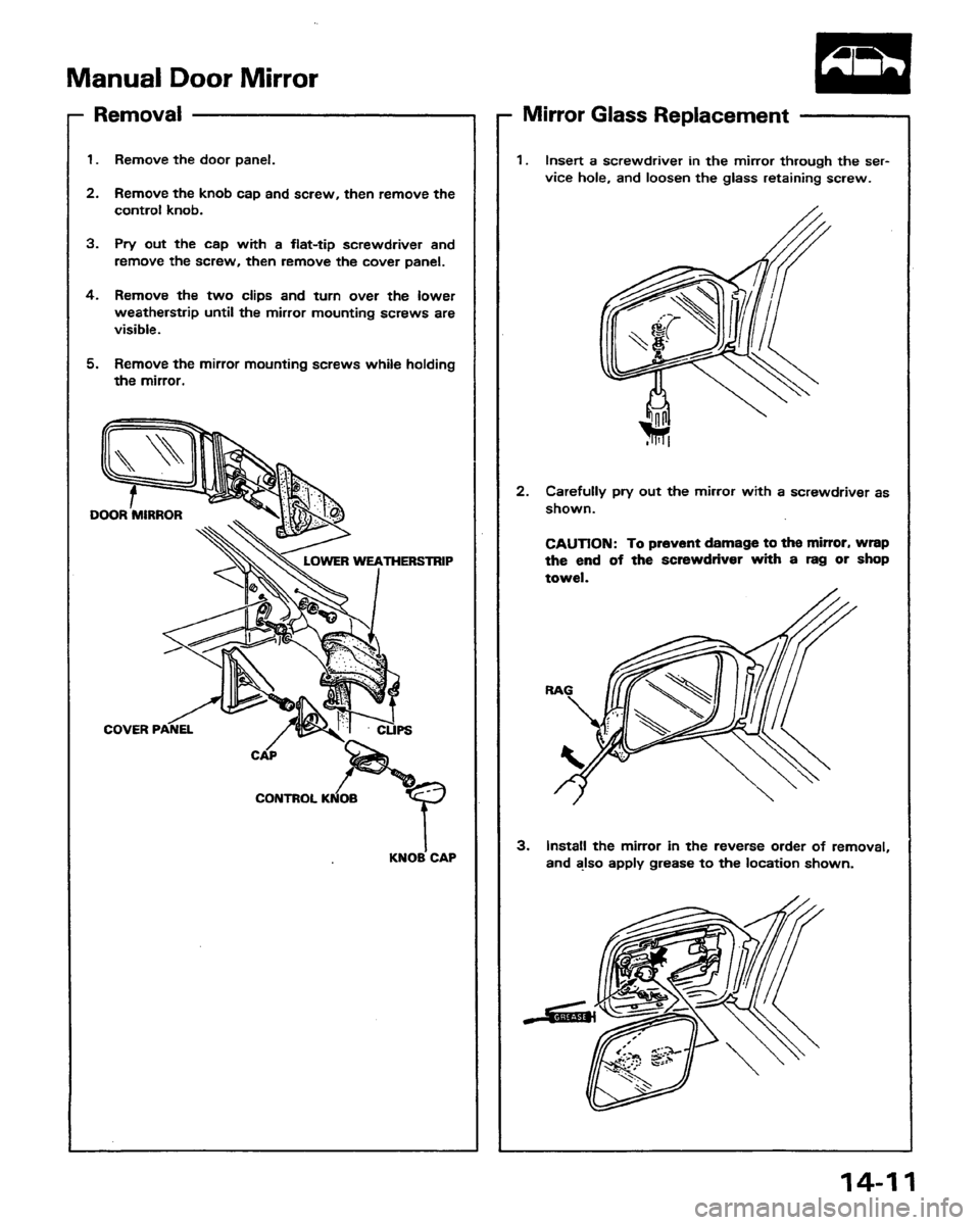 HONDA PRELUDE 1991 Service Repair Manual HONDA PRELUDE 1991 Service Repair Manual
