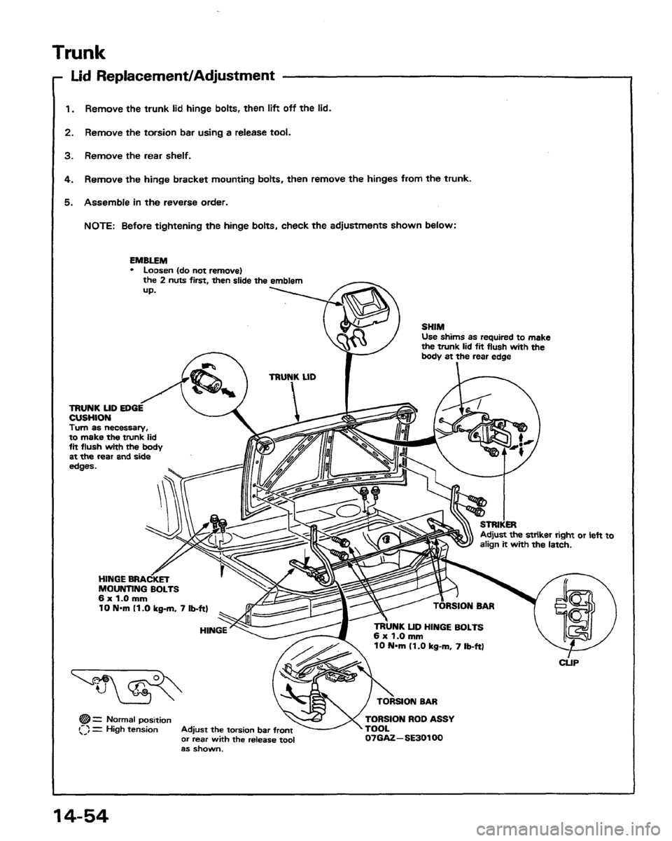 HONDA PRELUDE 1991 Service Repair Manual HONDA PRELUDE 1991 Service Repair Manual