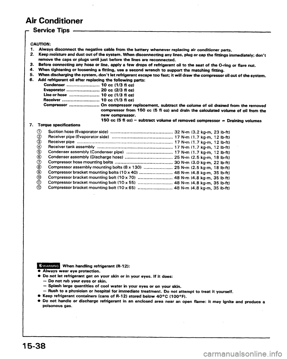 HONDA PRELUDE 1991 Service Repair Manual HONDA PRELUDE 1991 Service Repair Manual