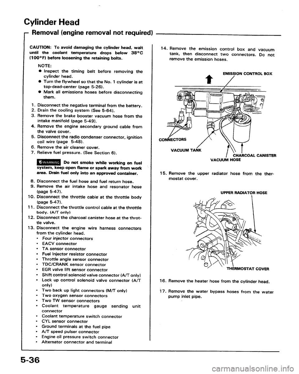 HONDA PRELUDE 1991 Service Manual Online HONDA PRELUDE 1991 Service Manual Online