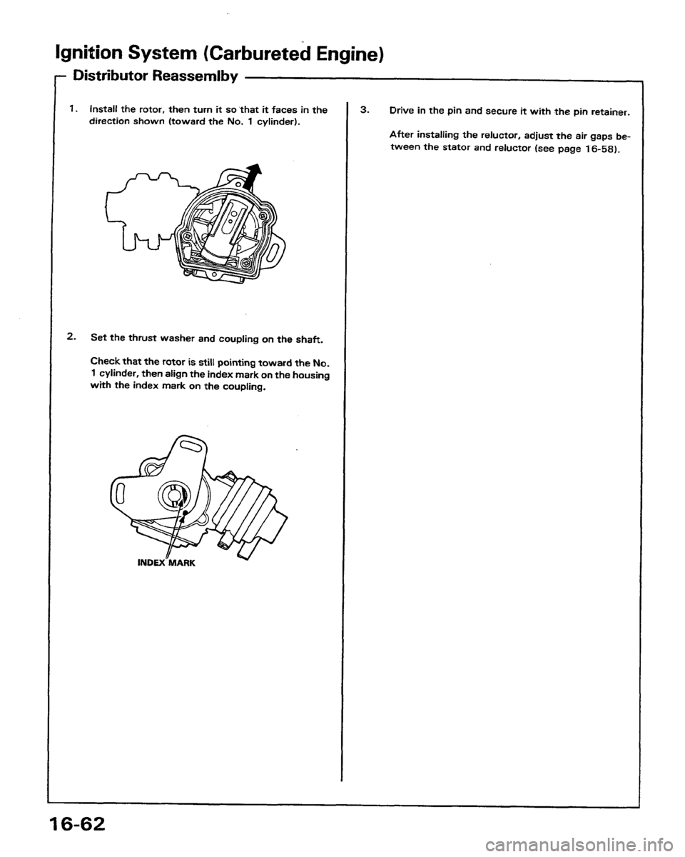 HONDA PRELUDE 1991  Service Repair Manual 