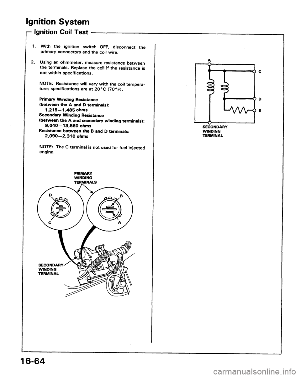 HONDA PRELUDE 1991  Service Repair Manual 