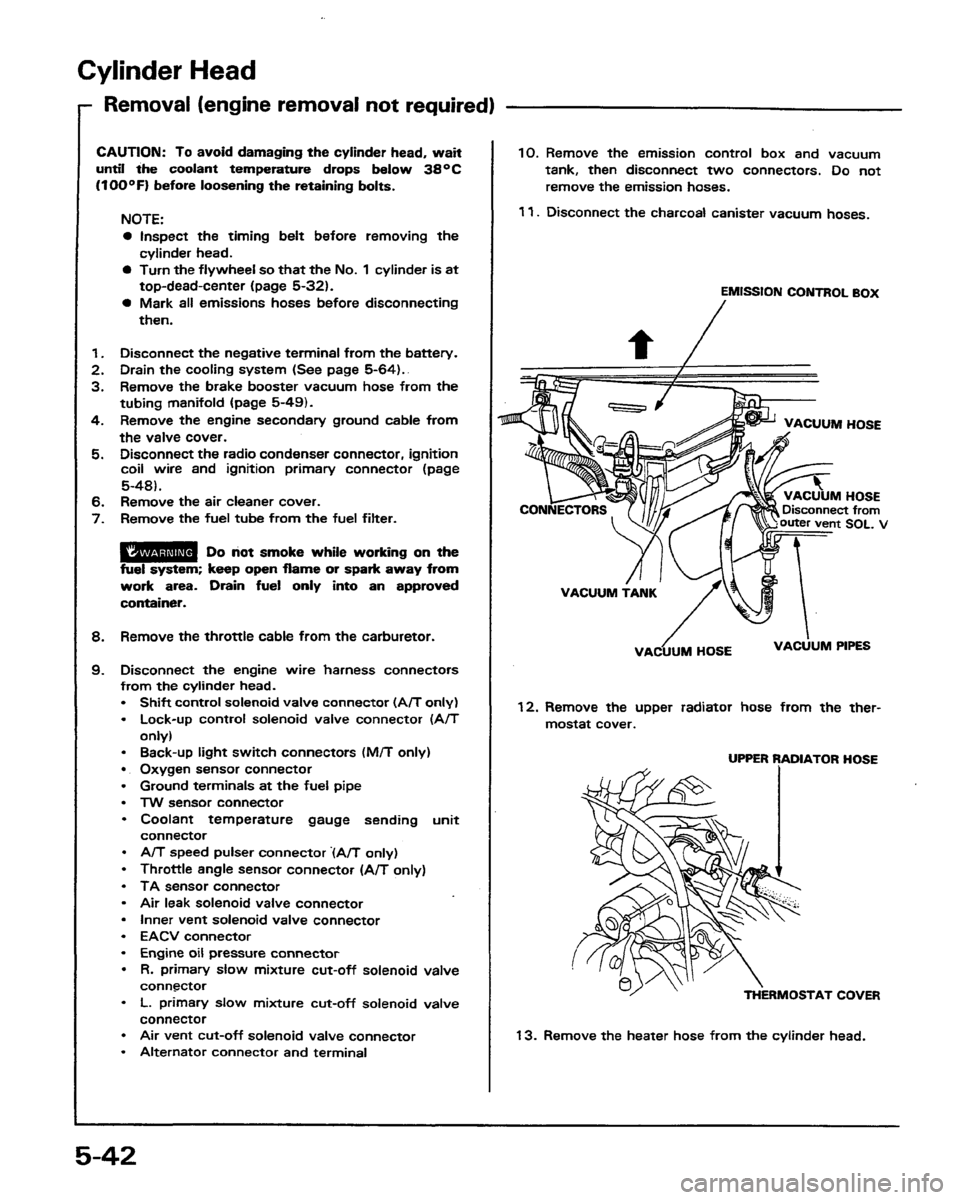 HONDA PRELUDE 1991 Service Manual Online HONDA PRELUDE 1991 Service Manual Online