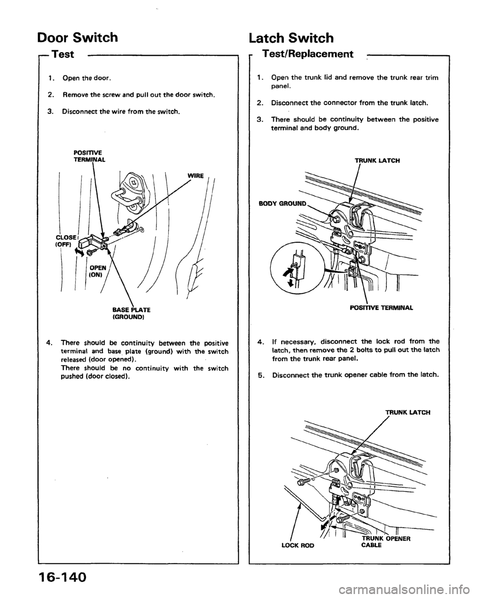 HONDA PRELUDE 1991 Service Repair Manual HONDA PRELUDE 1991 Service Repair Manual