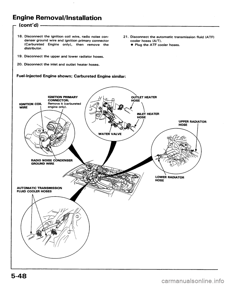 HONDA PRELUDE 1991 Service Owners Manual HONDA PRELUDE 1991 Service Owners Manual
