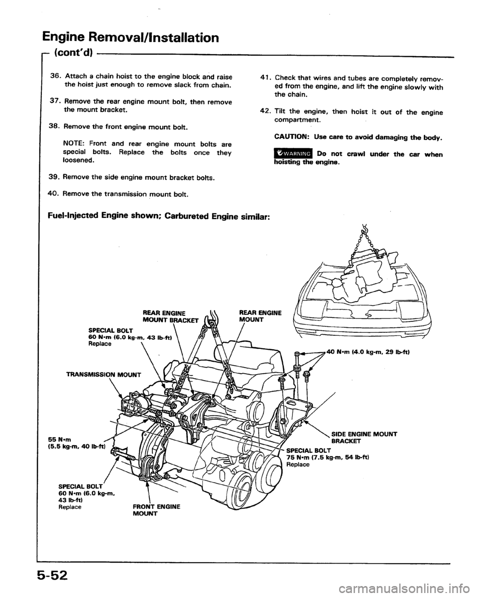 HONDA PRELUDE 1991 Service Owners Manual HONDA PRELUDE 1991 Service Owners Manual