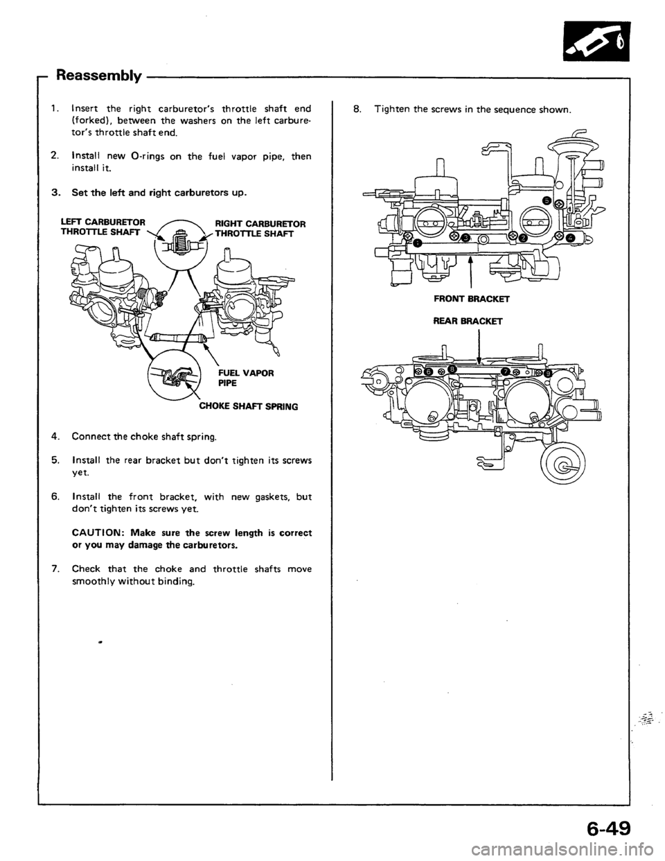 HONDA PRELUDE 1984  Service Repair Manual 