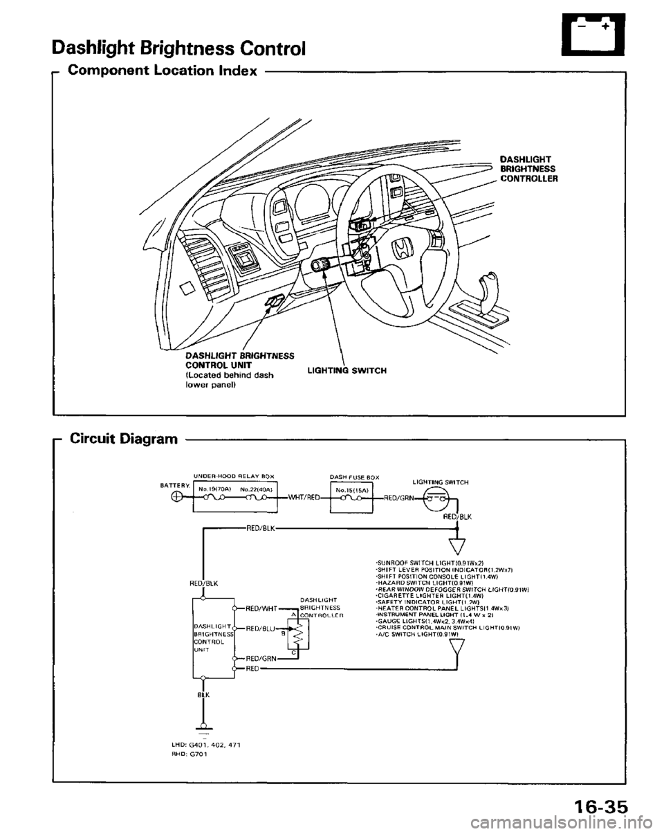 HONDA PRELUDE 1984  Service Repair Manual 