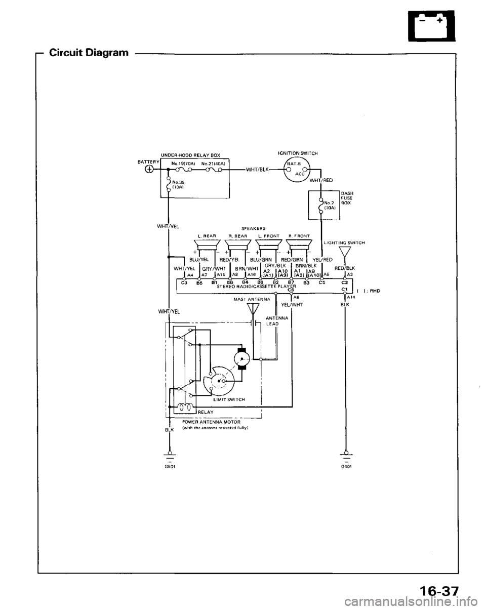 HONDA PRELUDE 1984  Service Repair Manual 