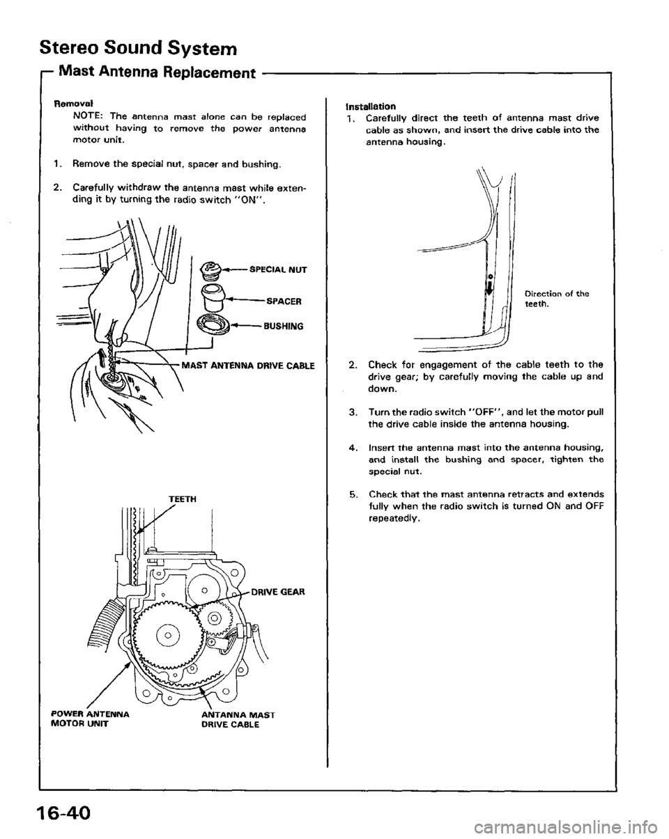 HONDA PRELUDE 1984  Service Repair Manual 