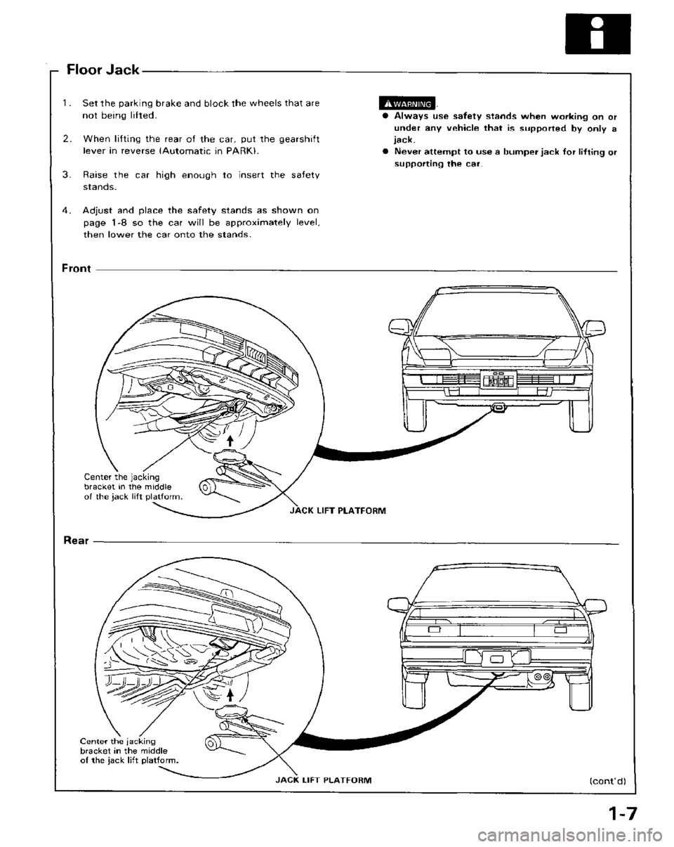 HONDA PRELUDE 1984  Service Repair Manual 