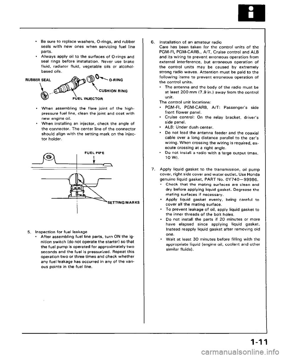 HONDA PRELUDE 1984  Service Repair Manual 