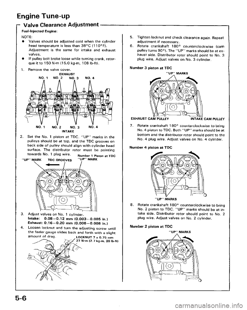HONDA PRELUDE 1984 Service Repair Manual HONDA PRELUDE 1984 Service Repair Manual