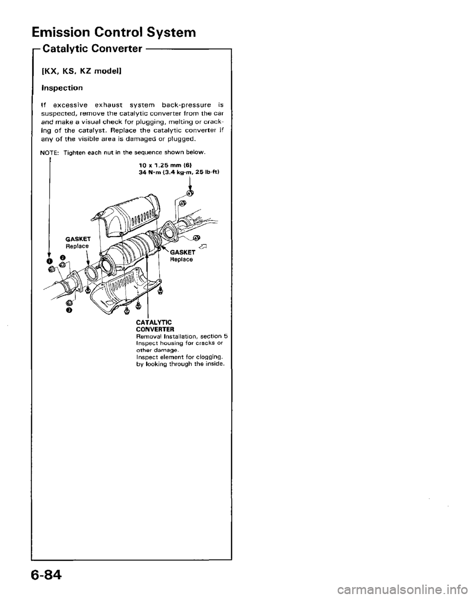 HONDA PRELUDE 1984 Service Repair Manual HONDA PRELUDE 1984 Service Repair Manual