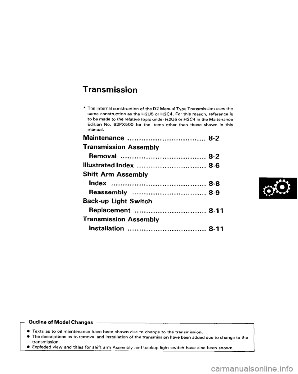 HONDA PRELUDE 1984  Service Repair Manual 