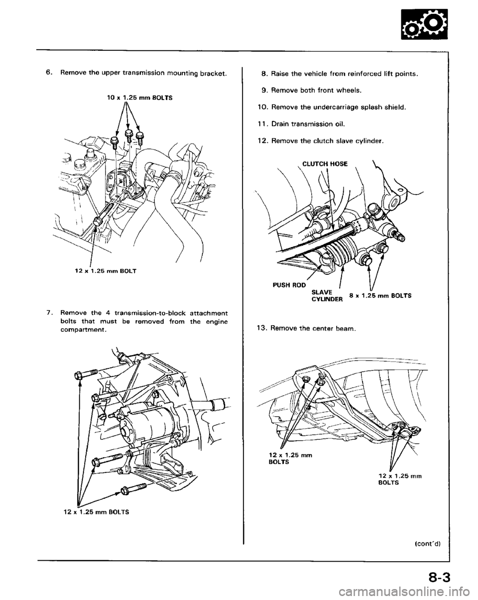 HONDA PRELUDE 1984  Service Repair Manual 