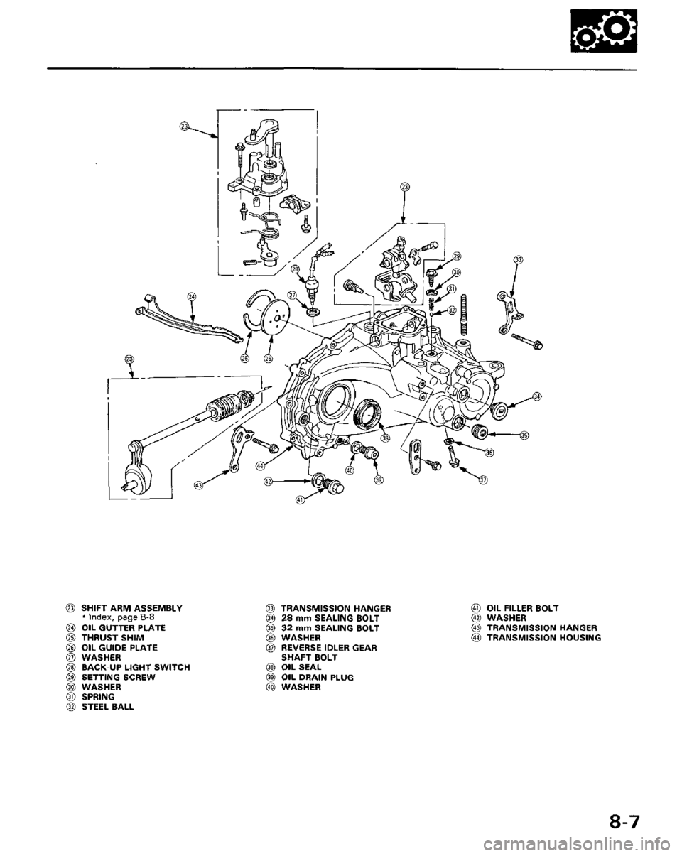 HONDA PRELUDE 1984  Service Repair Manual 
