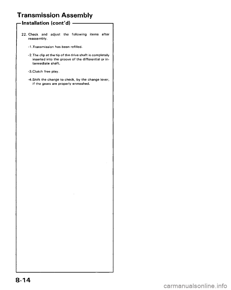HONDA PRELUDE 1984  Service Repair Manual 