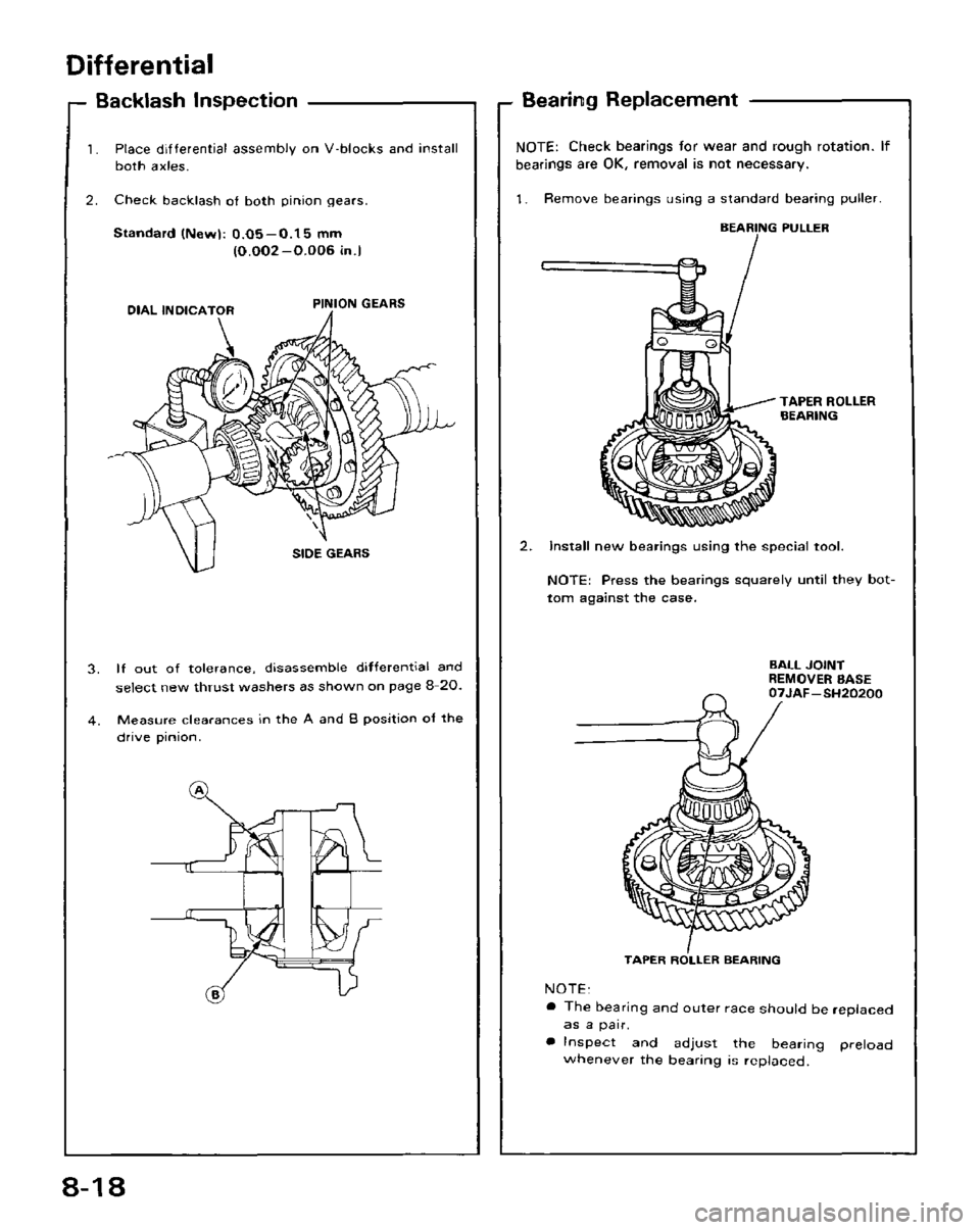 HONDA PRELUDE 1984  Service Repair Manual 