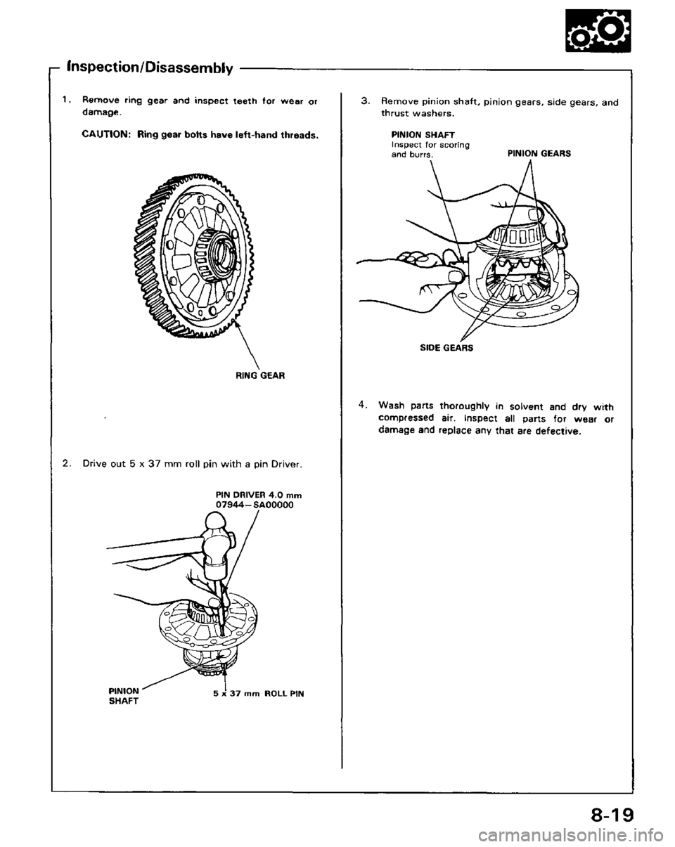HONDA PRELUDE 1984  Service Repair Manual 