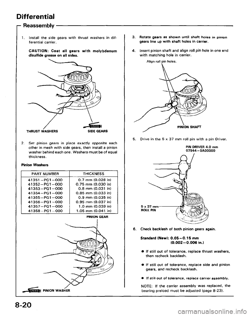 HONDA PRELUDE 1984  Service Repair Manual 