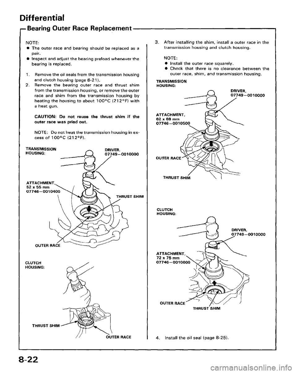 HONDA PRELUDE 1984  Service Repair Manual 
