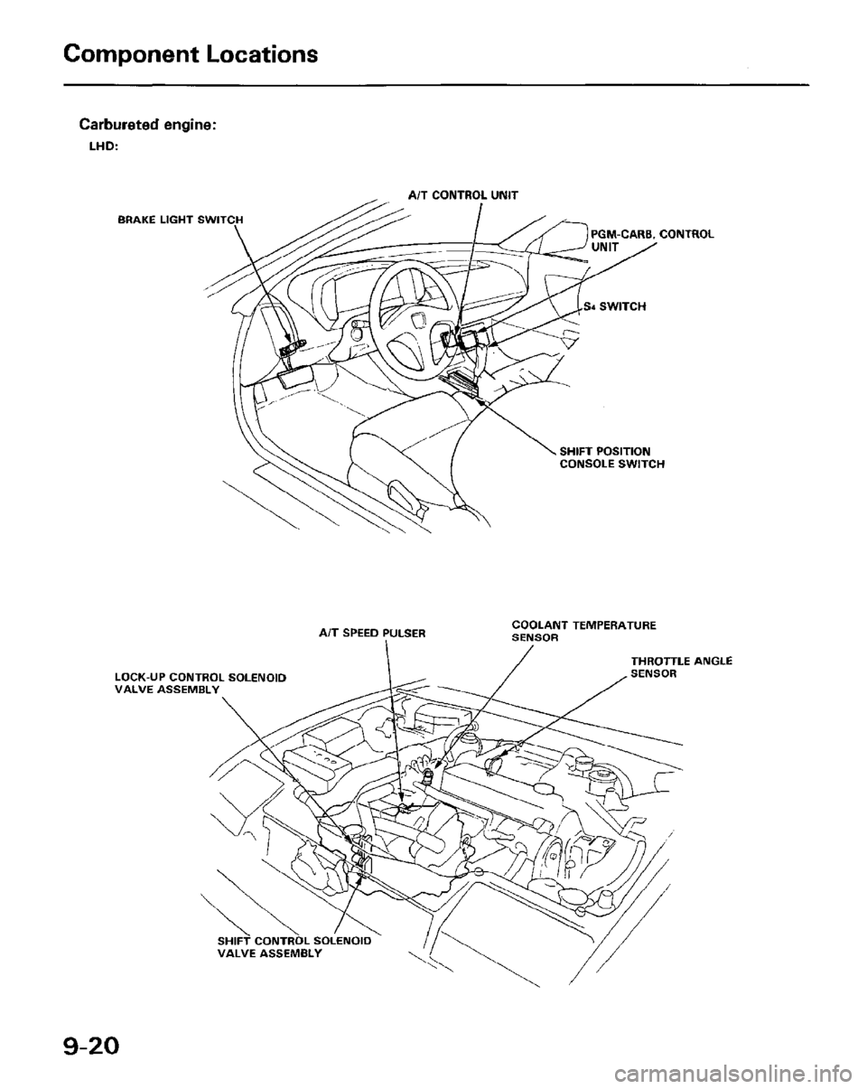 HONDA PRELUDE 1984  Service Repair Manual 