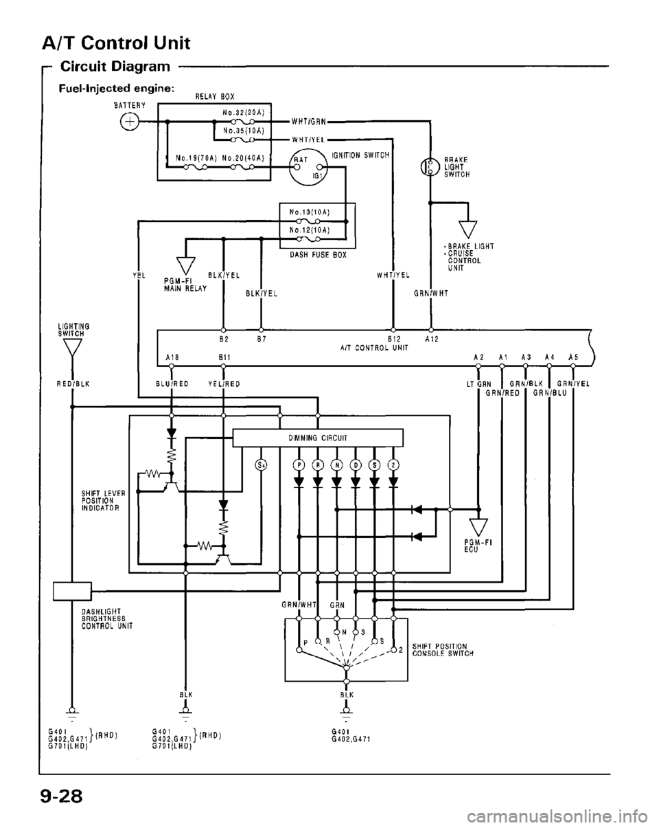 HONDA PRELUDE 1984  Service Repair Manual 