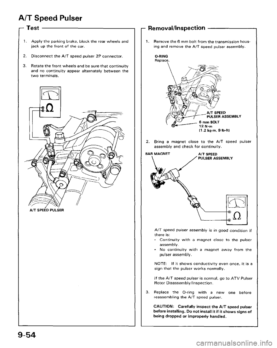 HONDA PRELUDE 1984  Service Repair Manual 
