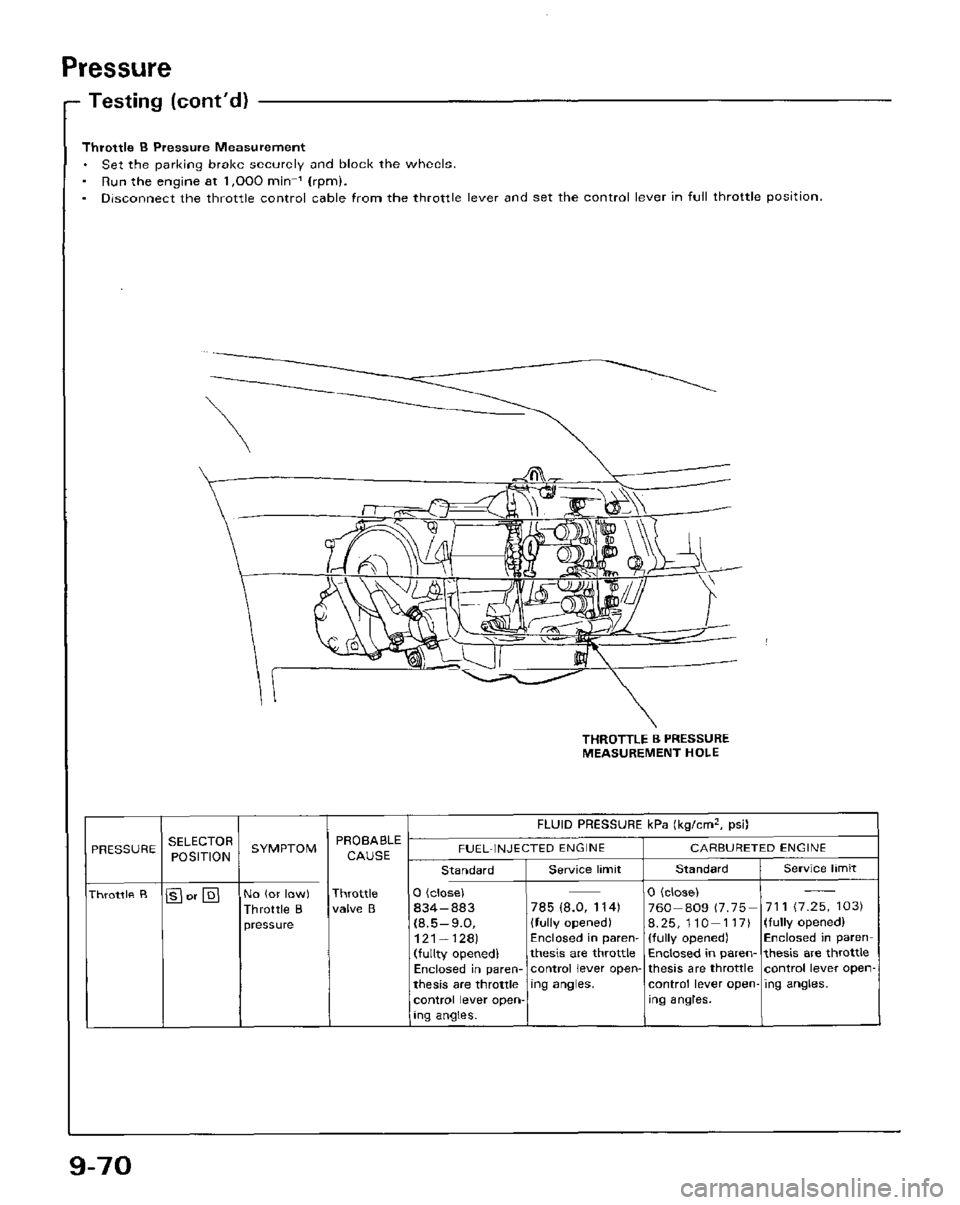 HONDA PRELUDE 1984  Service Repair Manual 