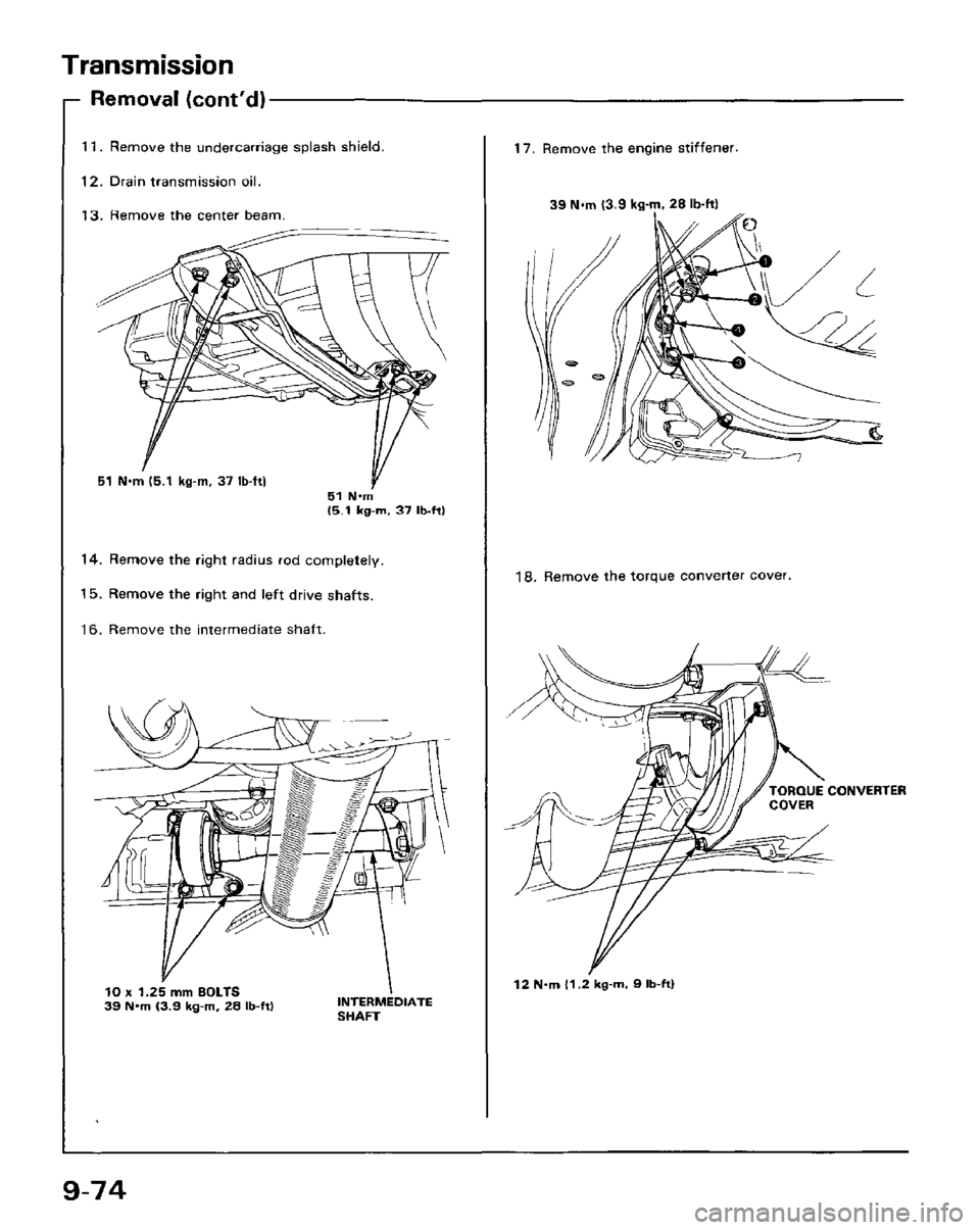 HONDA PRELUDE 1984  Service Repair Manual 