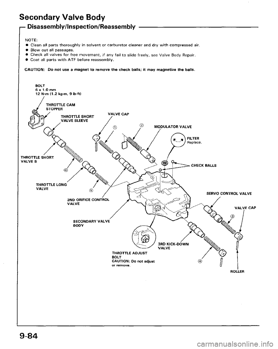 HONDA PRELUDE 1984 Service Repair Manual HONDA PRELUDE 1984 Service Repair Manual
