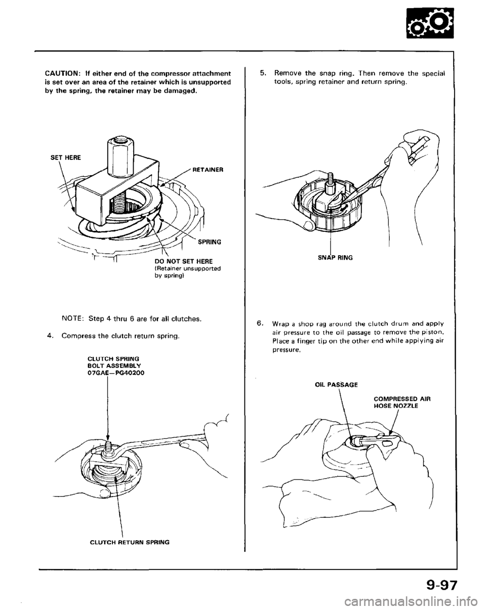 HONDA PRELUDE 1984  Service Repair Manual 