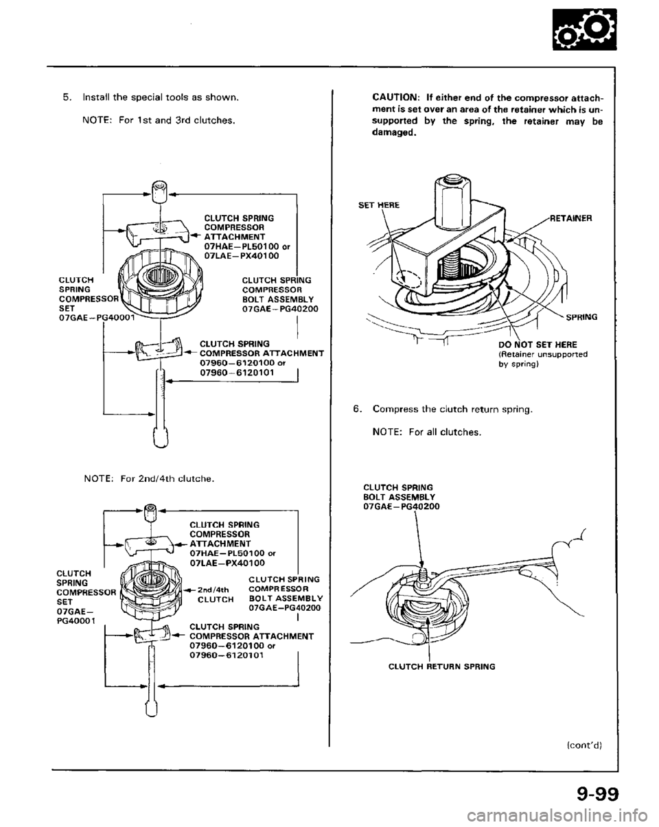 HONDA PRELUDE 1984  Service Repair Manual 