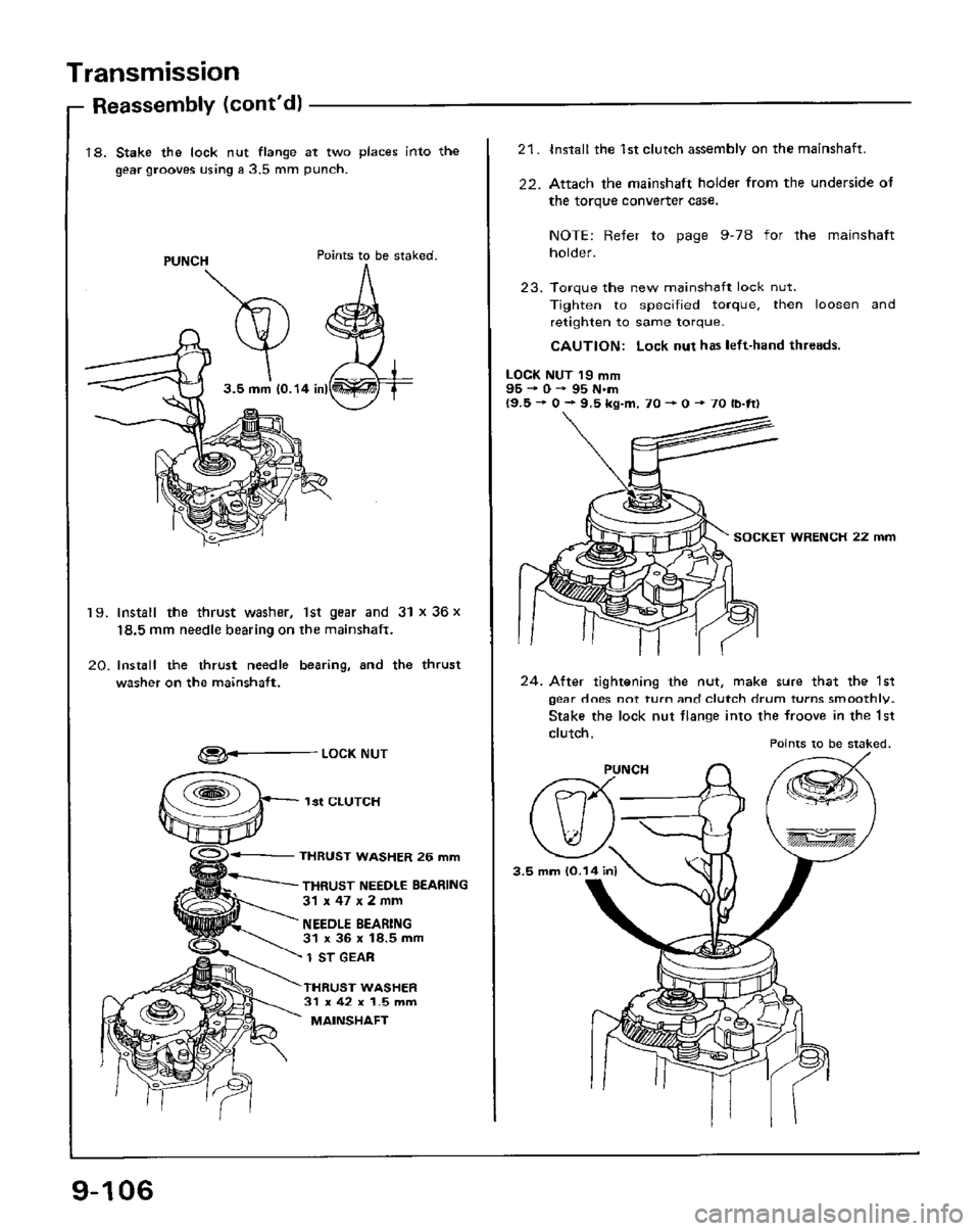 HONDA PRELUDE 1984  Service Repair Manual 