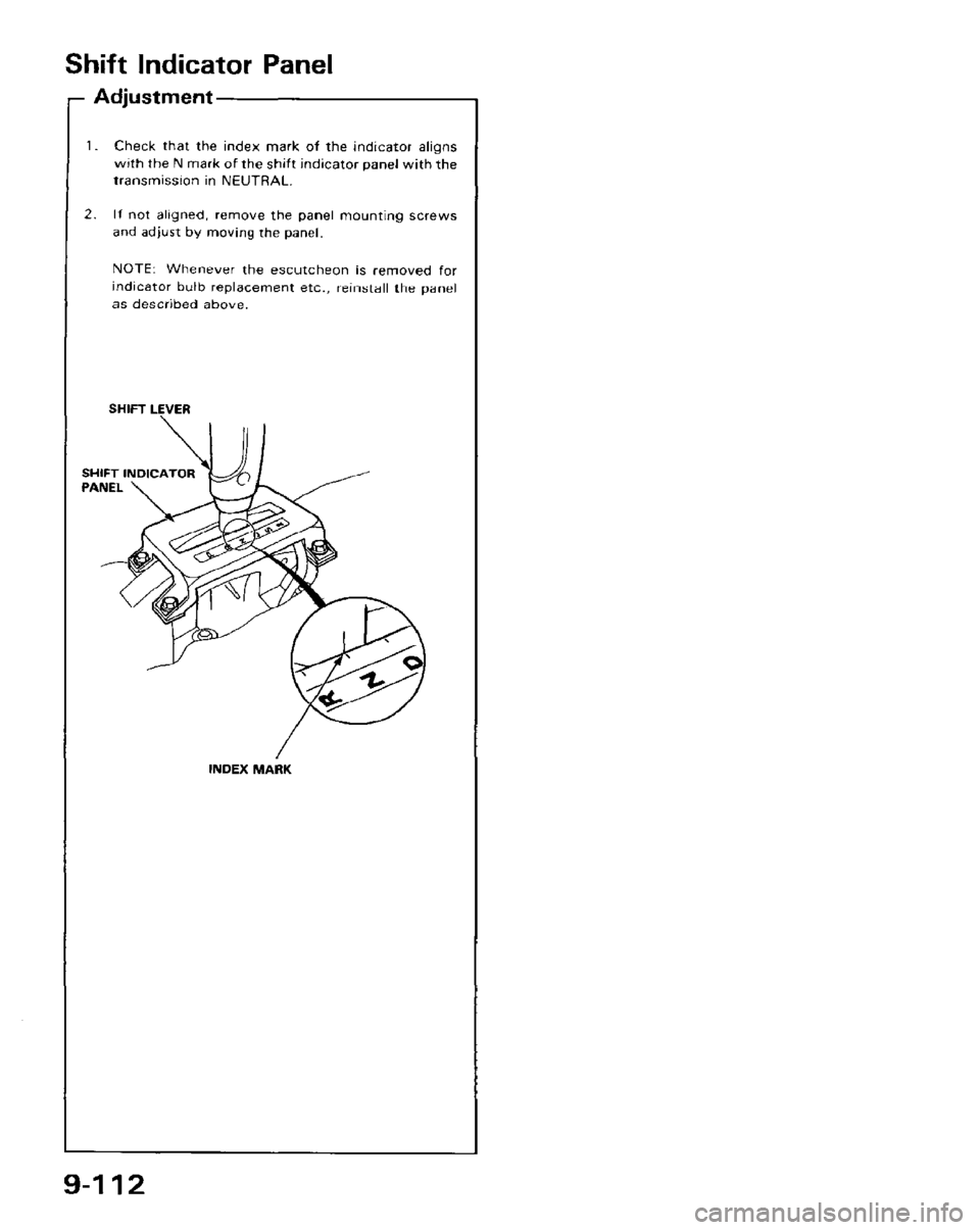 HONDA PRELUDE 1984 Service Repair Manual HONDA PRELUDE 1984 Service Repair Manual