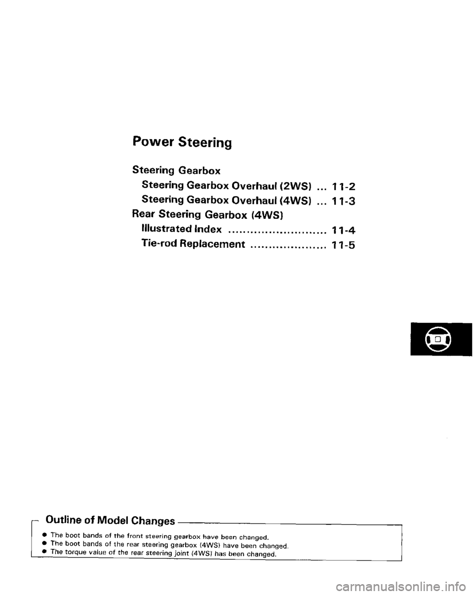 HONDA PRELUDE 1984  Service Repair Manual 