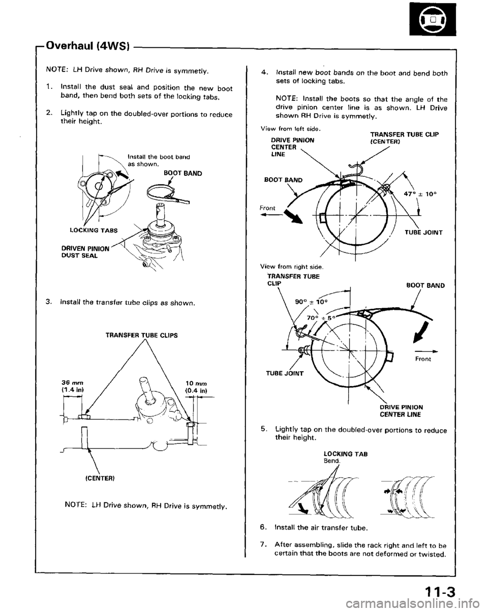 HONDA PRELUDE 1984  Service Repair Manual 