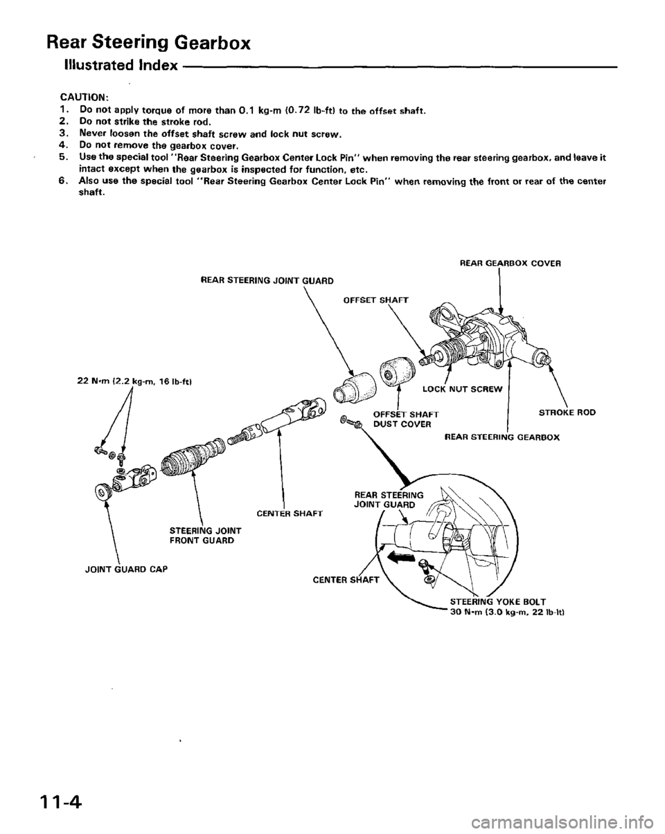 HONDA PRELUDE 1984  Service Repair Manual 