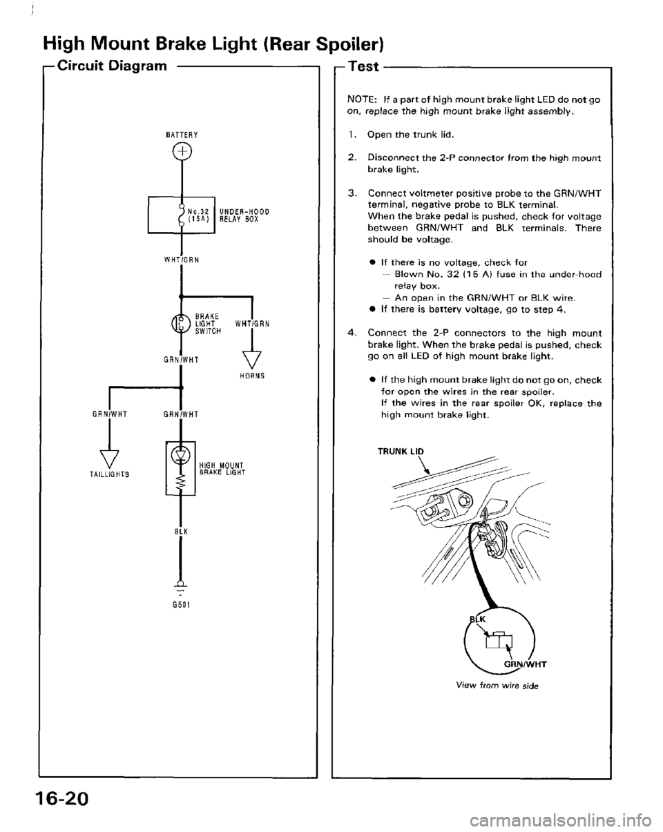 HONDA PRELUDE 1984 Service Repair Manual HONDA PRELUDE 1984 Service Repair Manual