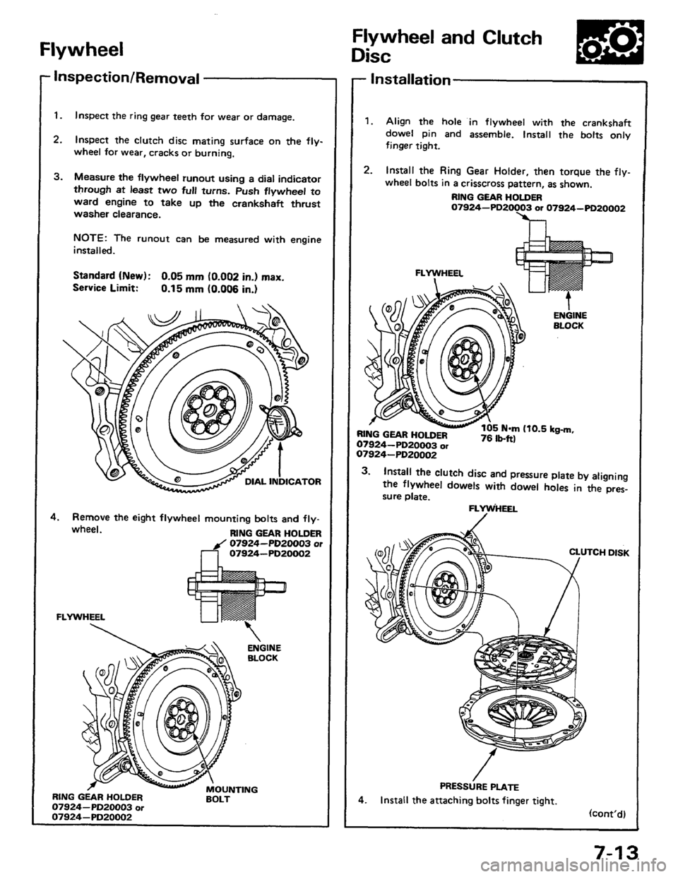 HONDA PRELUDE 1984 Service Repair Manual HONDA PRELUDE 1984 Service Repair Manual