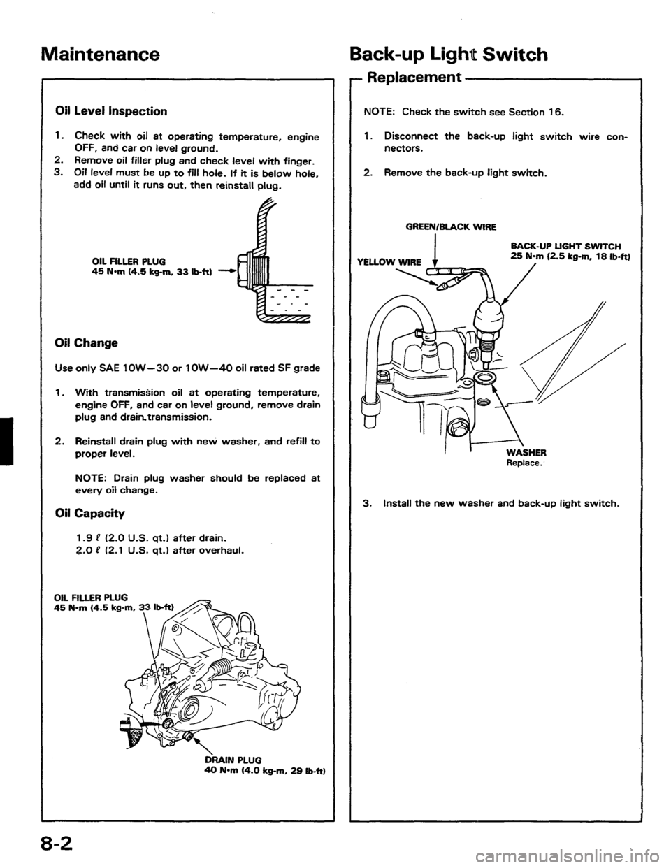 HONDA PRELUDE 1984 Service Repair Manual HONDA PRELUDE 1984 Service Repair Manual