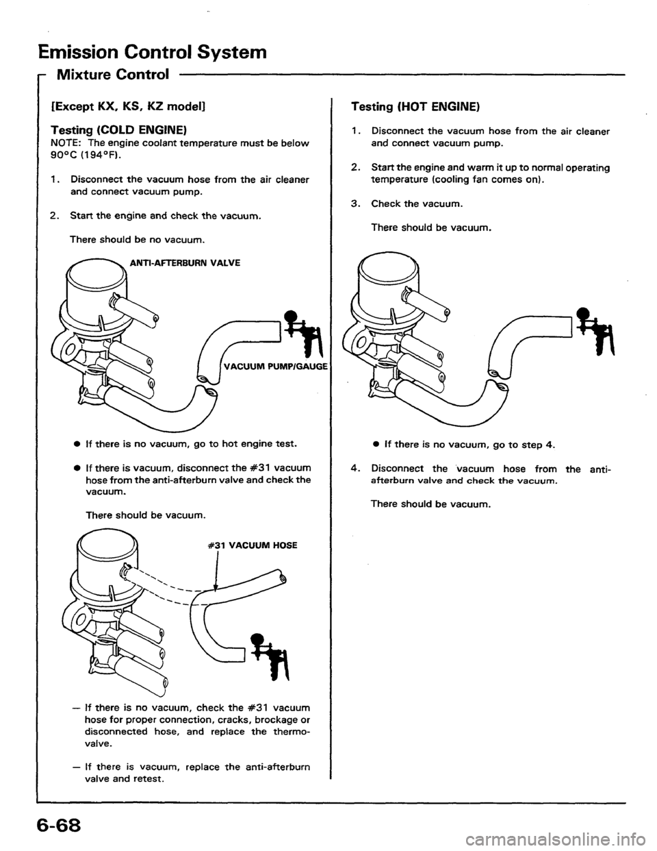 HONDA PRELUDE 1984 Service User Guide HONDA PRELUDE 1984 Service User Guide