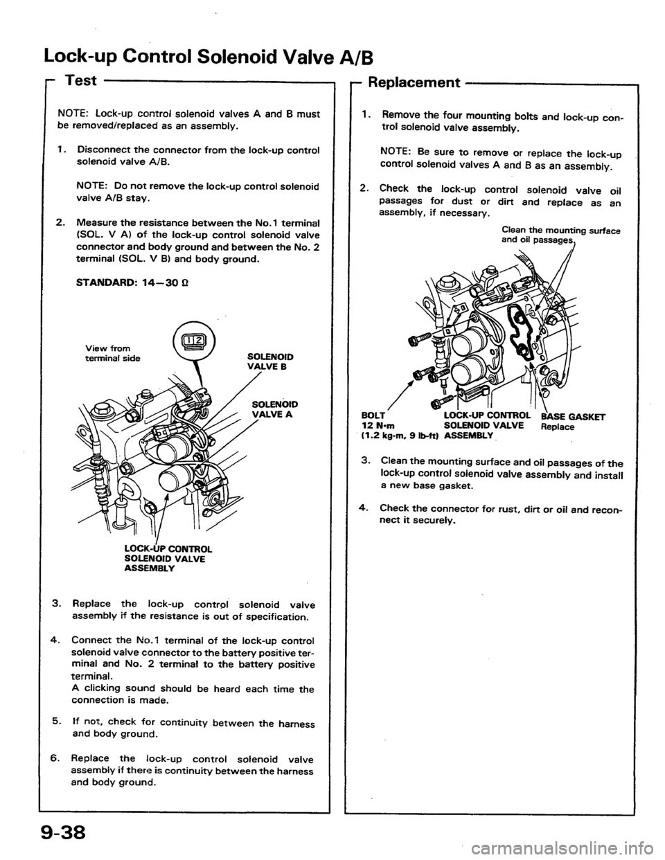 HONDA PRELUDE 1984  Service Repair Manual 