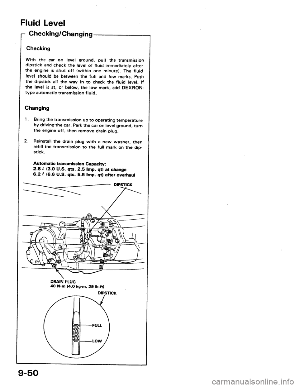 HONDA PRELUDE 1984  Service Repair Manual 