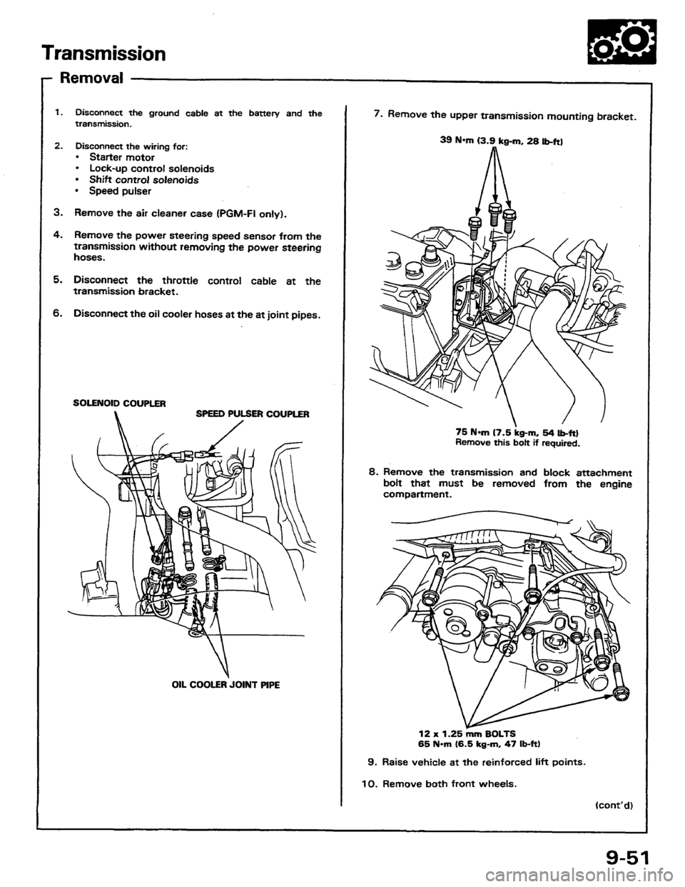 HONDA PRELUDE 1984  Service Repair Manual 