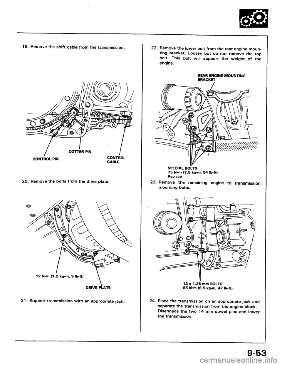 HONDA PRELUDE 1984  Service Repair Manual 