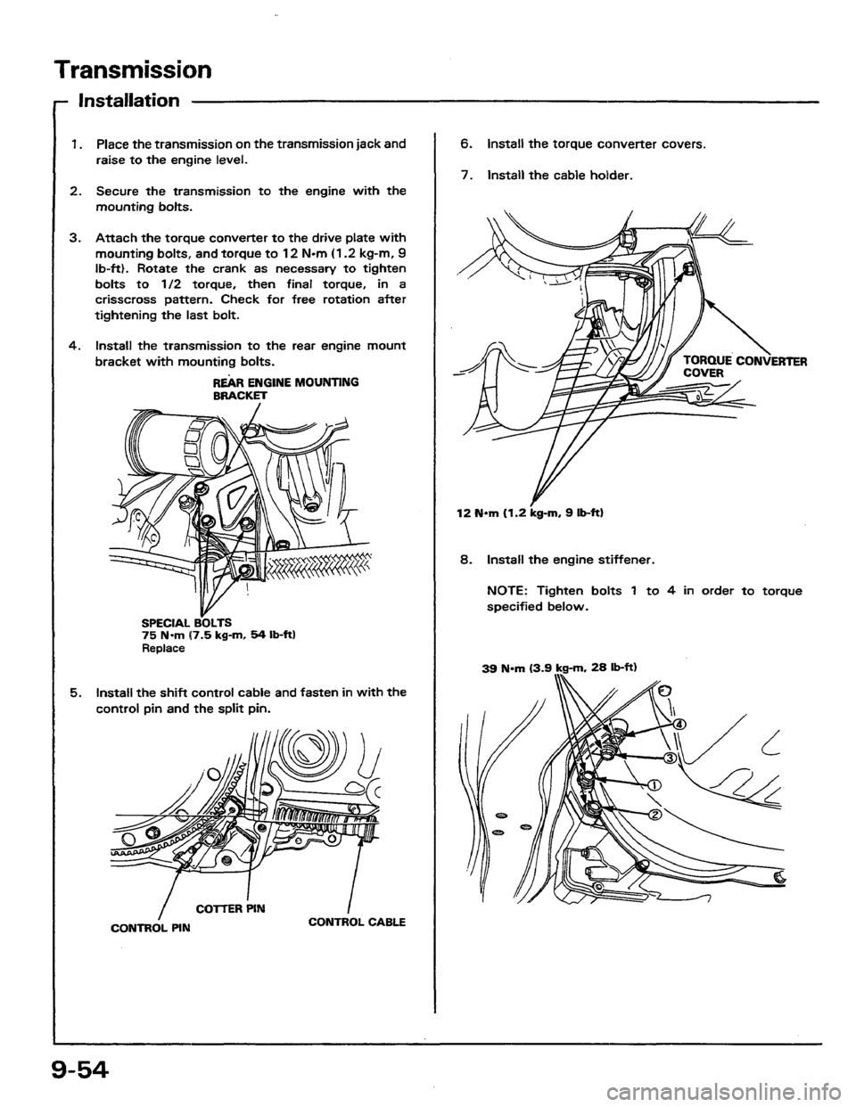 HONDA PRELUDE 1984  Service Repair Manual 