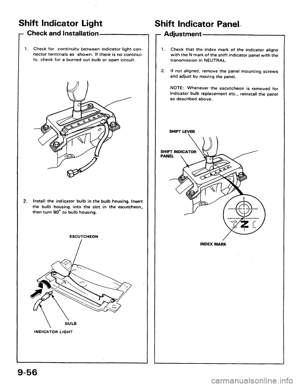 HONDA PRELUDE 1984  Service Repair Manual 