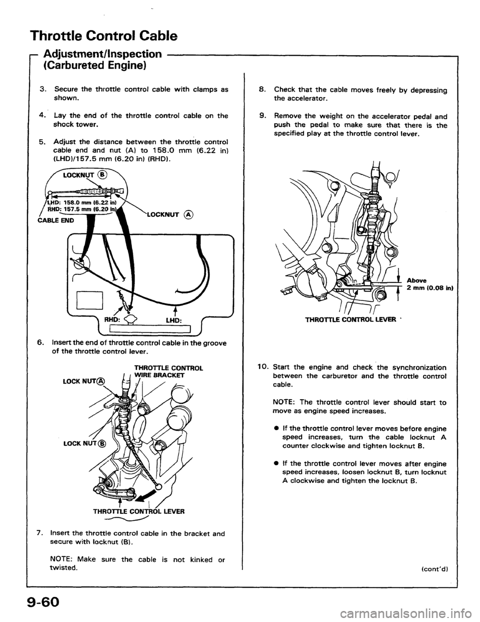 HONDA PRELUDE 1984  Service Repair Manual 